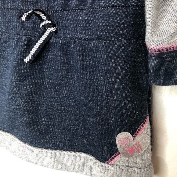 Dirkje Girls Girls Sweat Love sign Dress 9 Months - Picture 5 of 6